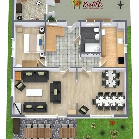 Kuestille Holiday home *